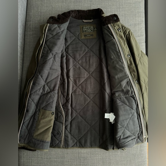 Olive padded jacket - Picture 3 of 3